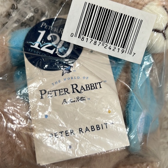 Peter Rabbit, 120 years of mischief, New plush in original sealed packaging - Picture 5 of 16